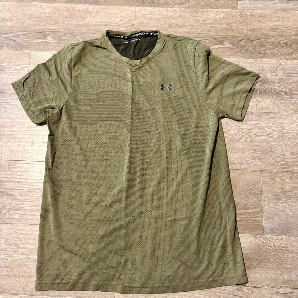 Under Armour Men's Short Sleeve Green Tee